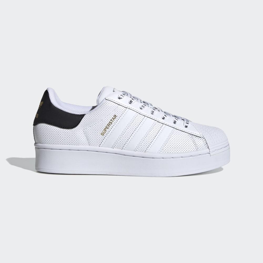 Originals Adidas Superstar Bold Dama Romania - Albi/Negrii/Aurii Metal FV3443